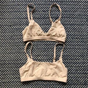 2 SKIMS Bralettes